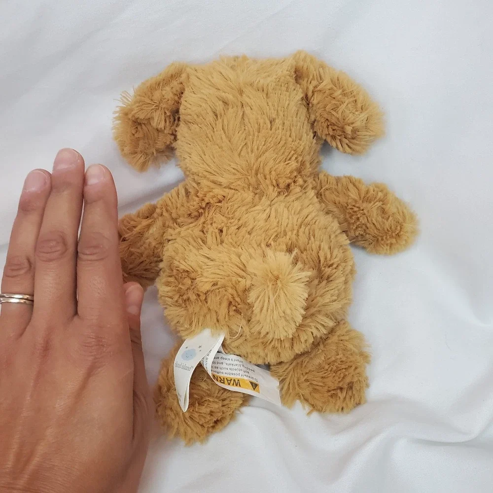 Cloud Island Brown Golden Doodle Stuffed Plush Puppy Dog Animal Rattle Target 8